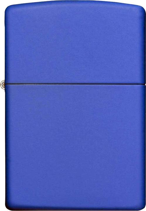 Actual product image Zippo Lighter Basic Royal Blue Matte