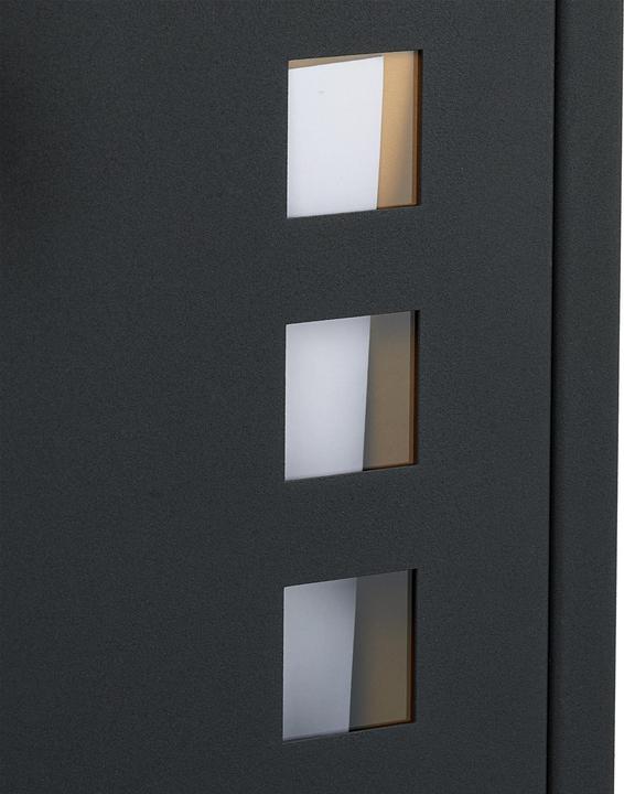 Actual product image Relaxdays Briefkasten mit Sichtfenster