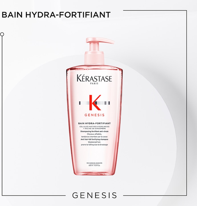 Actual product image Kérastase Genesis Bain Hydra-Fortifiant (500 ml, Liquid shampoo)