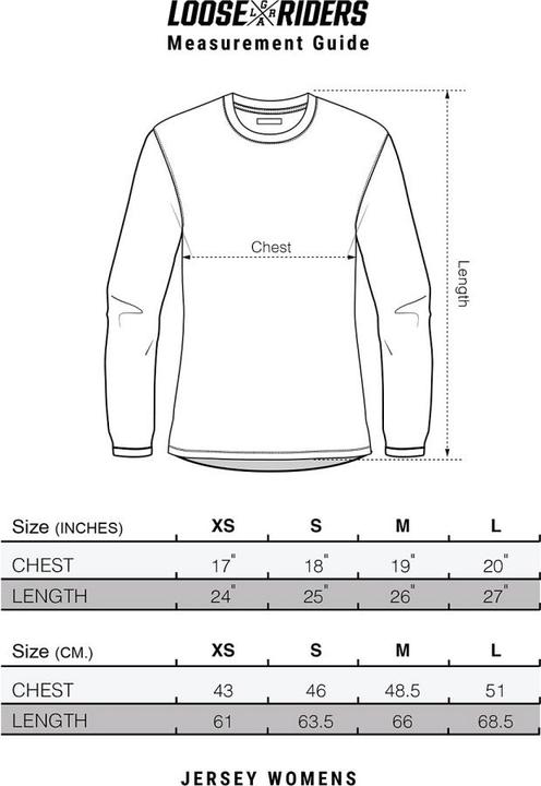 Actual product image Loose Riders Heritage Jersey W (XS)