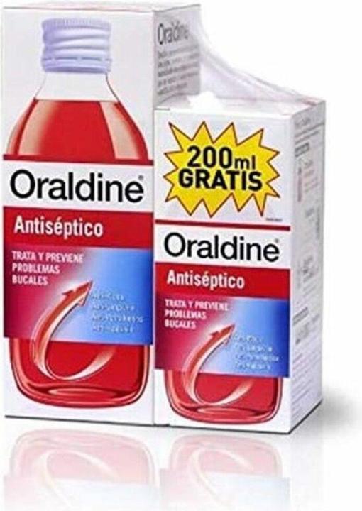 Image du produit Johnson & Johnson Oraldine Antiseptique 400ml Set 2 Pieces (400 ml, Rince-bouche)