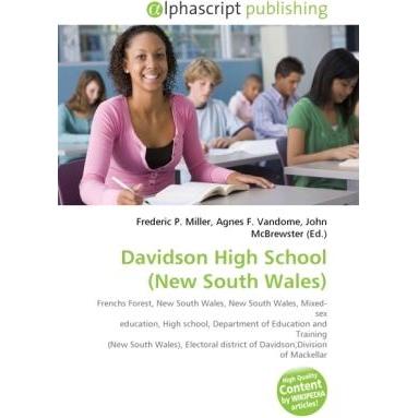 Davidson High School (New South Wales), Schulbücher von Agnes F. Vandome, Frederic P. Miller, John McBrewster