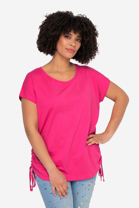 Produktbild Angel of Style T-Shirt, oversized, Rundhals, seitliche Raffungen (58)
