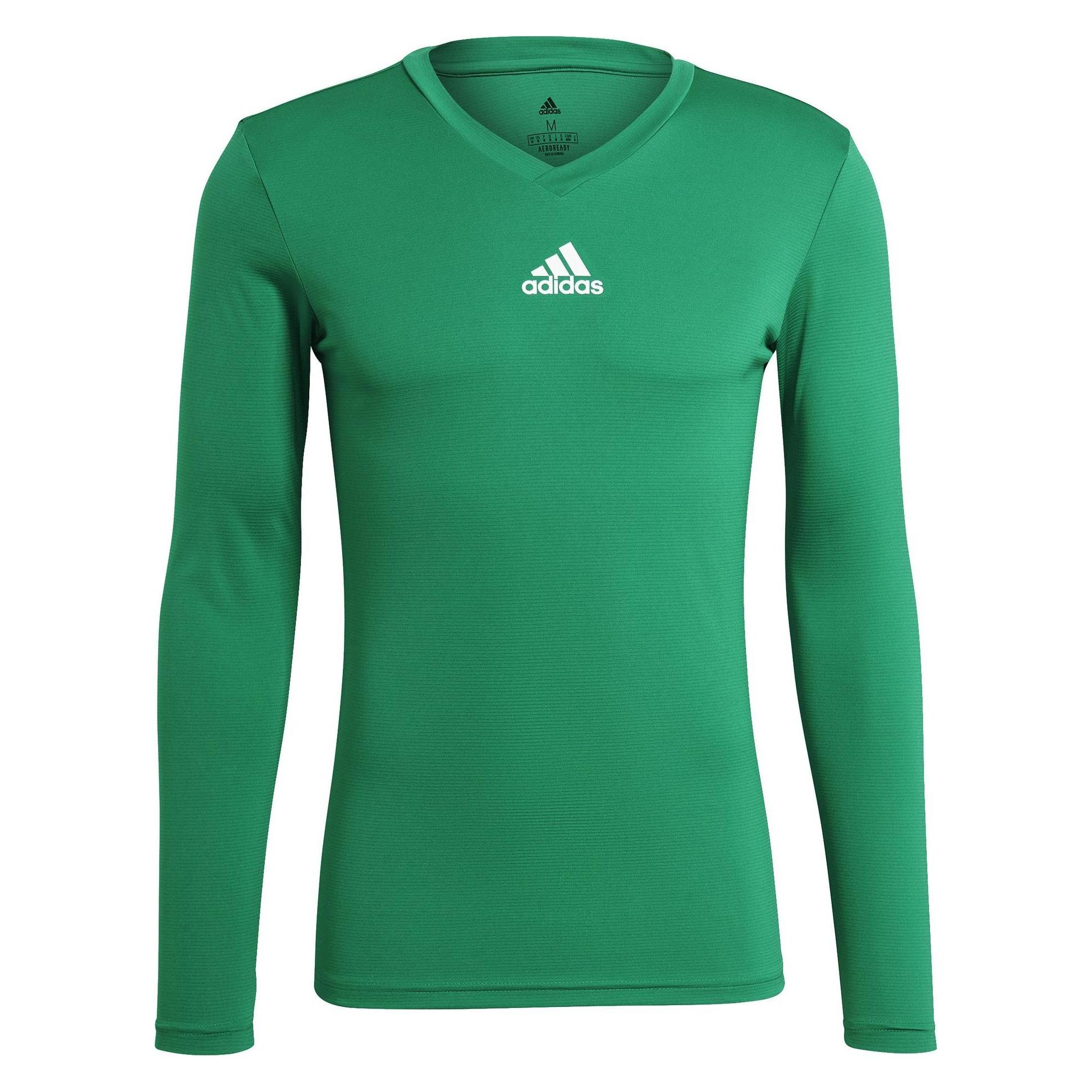 Adidas, Herren, Sportshirt, Team Base Tee (L), Grün, L