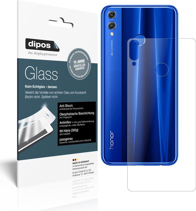 Produktbild Dipos Displayschutz Anti-Shock (1 Stk., Honor 8X Max)