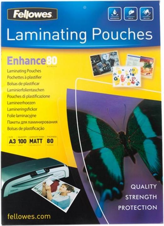 Actual product image Fellowes Enhance 80 (A3, 100 pcs., 80 µm)