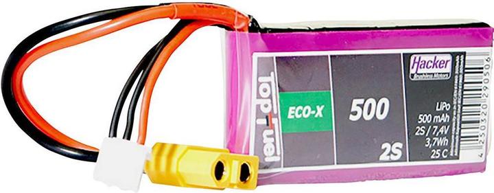 Immagine prodotto Hacker Batteria LiPo 25C (7.40 V, 500 mAh)