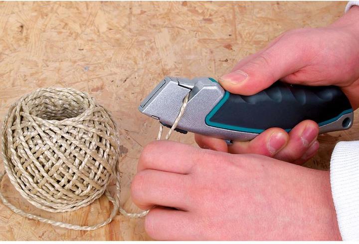 Produktbild wolfcraft 1 Schnellwechsel Profi-Messer einzKlinge (Cutter)