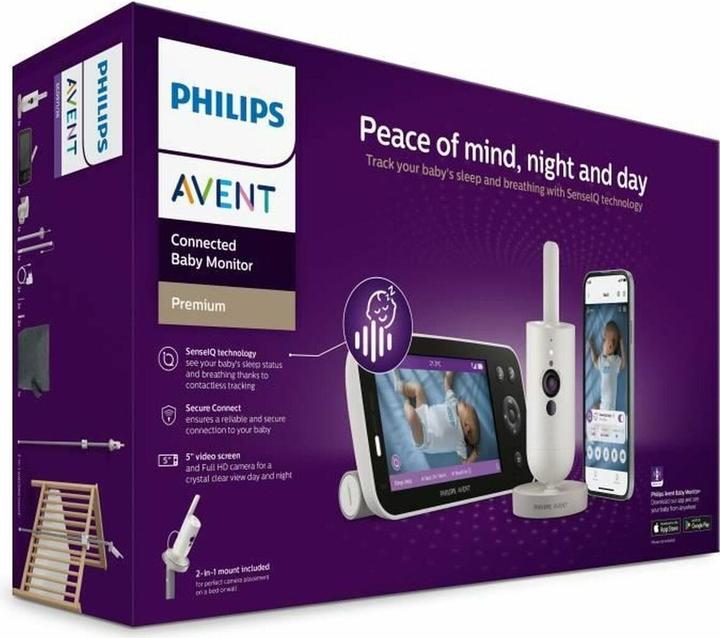 Produktbild Philips Avent Premium Video Connected (Babyphone mit Kamera, 400 m)