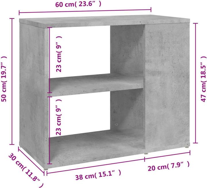 Produktbild vidaXL Atreus (60 x 30 x 50 cm)