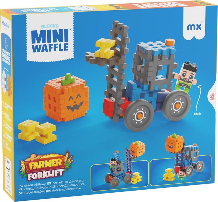 Produktbild Marioinex Mini Waffle Farmer Gabelstapler