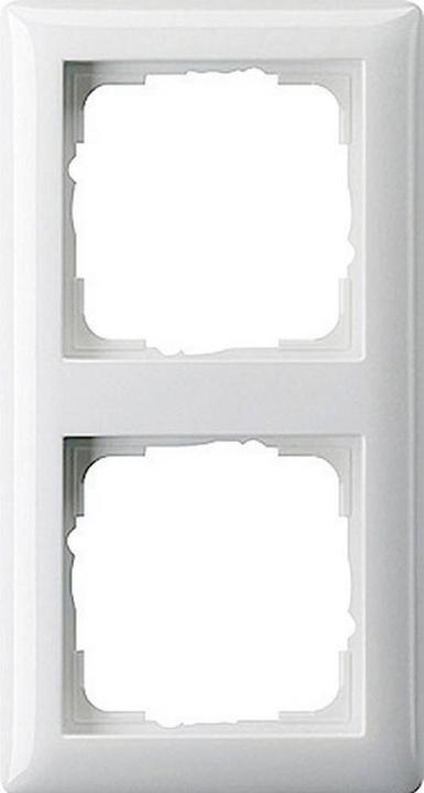 Actual product image Gira 2-gang System 55 frame, Standa