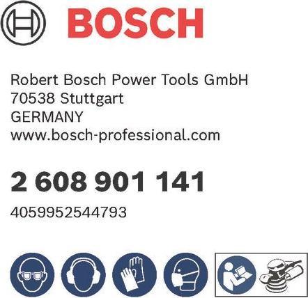 Actual product image Bosch Professional Zubehör Expert C470 Sandpaper multi-hole for random orbital sander, 150 mm, G 180, 50 pcs. (180)