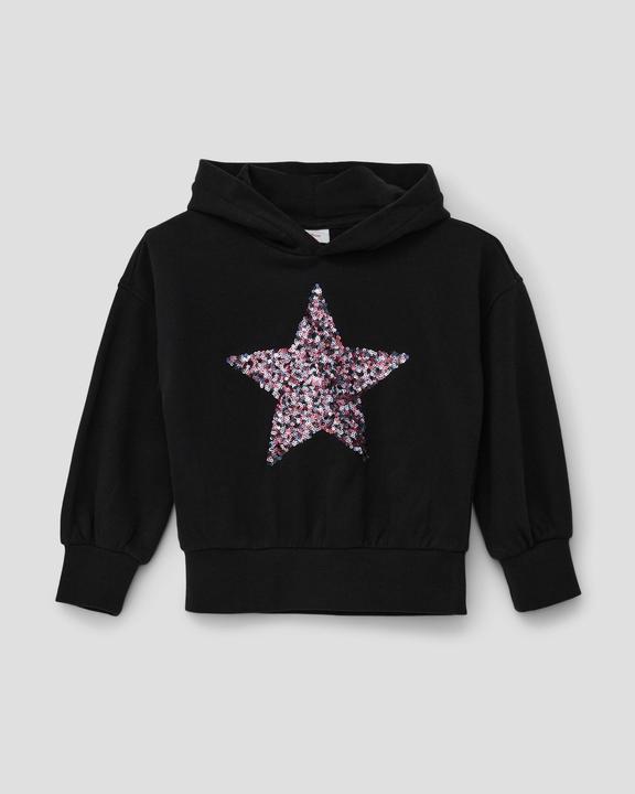 Produktbild s.Oliver Sweatshirt Sweatshirt mit Pailletten-Stern (128, 134)