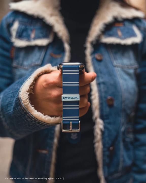 Produktbild Moby Fox Harry Potter Smartwatch-Armband Ravenclaw (22 mm, Edelstahl, Silikon)