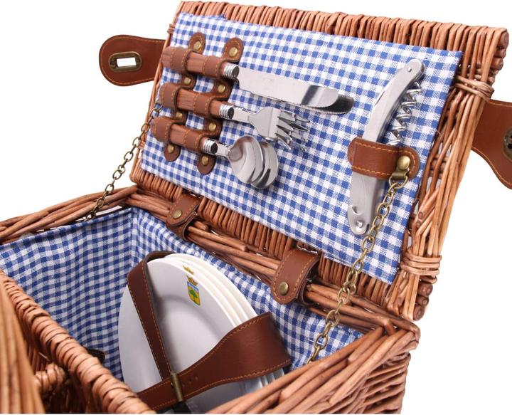 Actual product image Les Jardins de la Comtesse Picknickkorb Saint Germain für 4 Personen