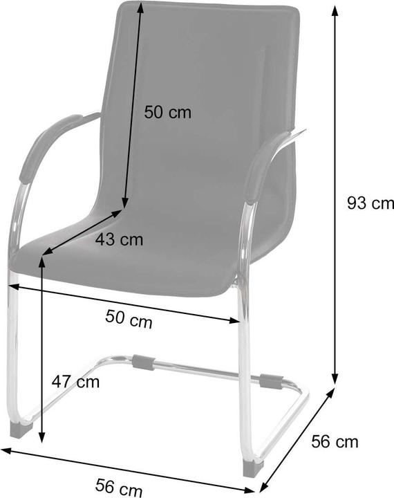 Produktbild JOHN316 Freischwinger
