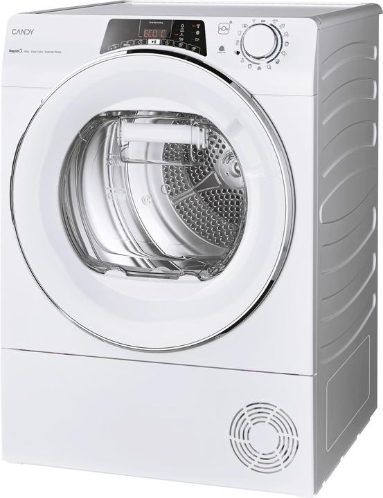 Image du produit Candy Sèche-linge ROE H8A3TCEX-S Gauche (8 kg, Gauche)