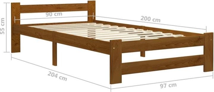 Image du produit vidaXL Bettgestell (90 x 200 cm)