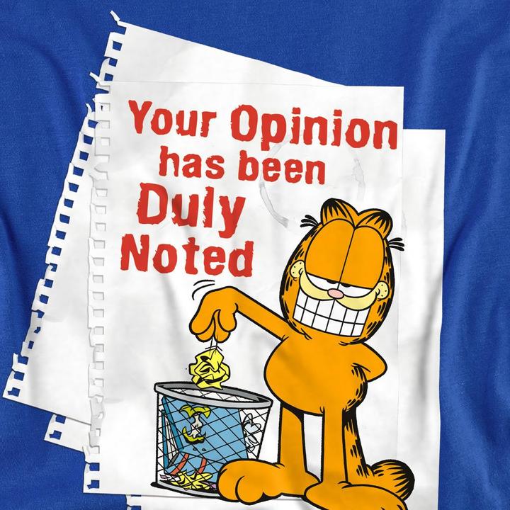 Immagine prodotto Garfield Duly Noted Felpa Adulto Unisex (XXL)
