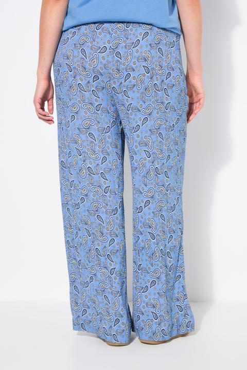 Produktbild Studio Untold Schlupfhose, Wide Legs, Paisley-Print (54)