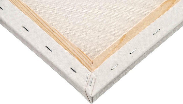 Actual product image Honsell art products Stretcher frame Cotton 300 square white 40,0 x 40,0 cm (40 x 40 cm)