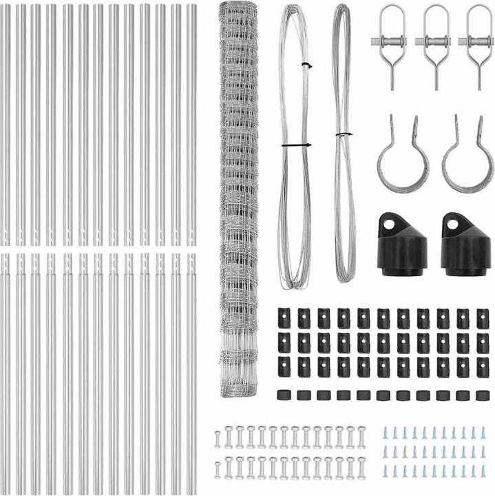 Produktbild vidaXL Outdoor-Zaunpfosten