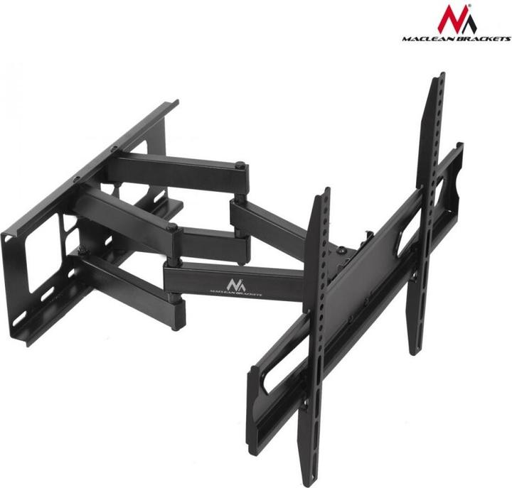 Produktbild Maclean MC-723 - VESA Monitor-/TV-Halter, 37-70", schwarz, 45 kg (Wand, 70", 45 kg)