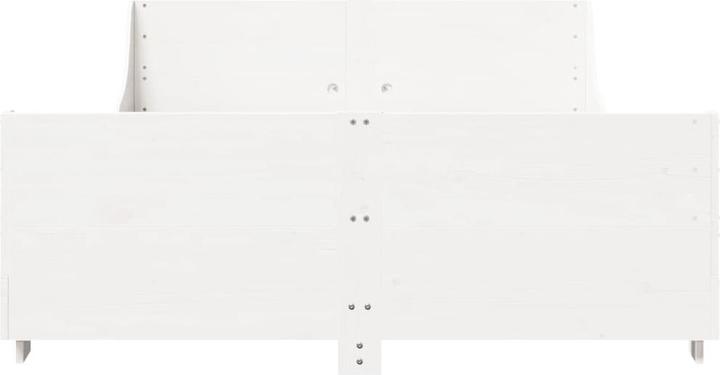 Produktbild vidaXL Bett mit Kopfteil Kiefer (180 x 200 cm)