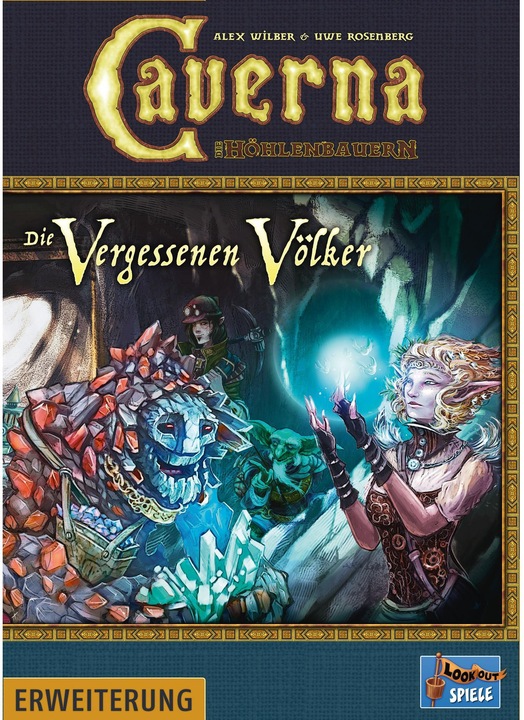 Actual product image Lookout LOOD0041 - Caverna - Die Vergessenen Völker, Brettspiel (DE-Erweiterung) (German)