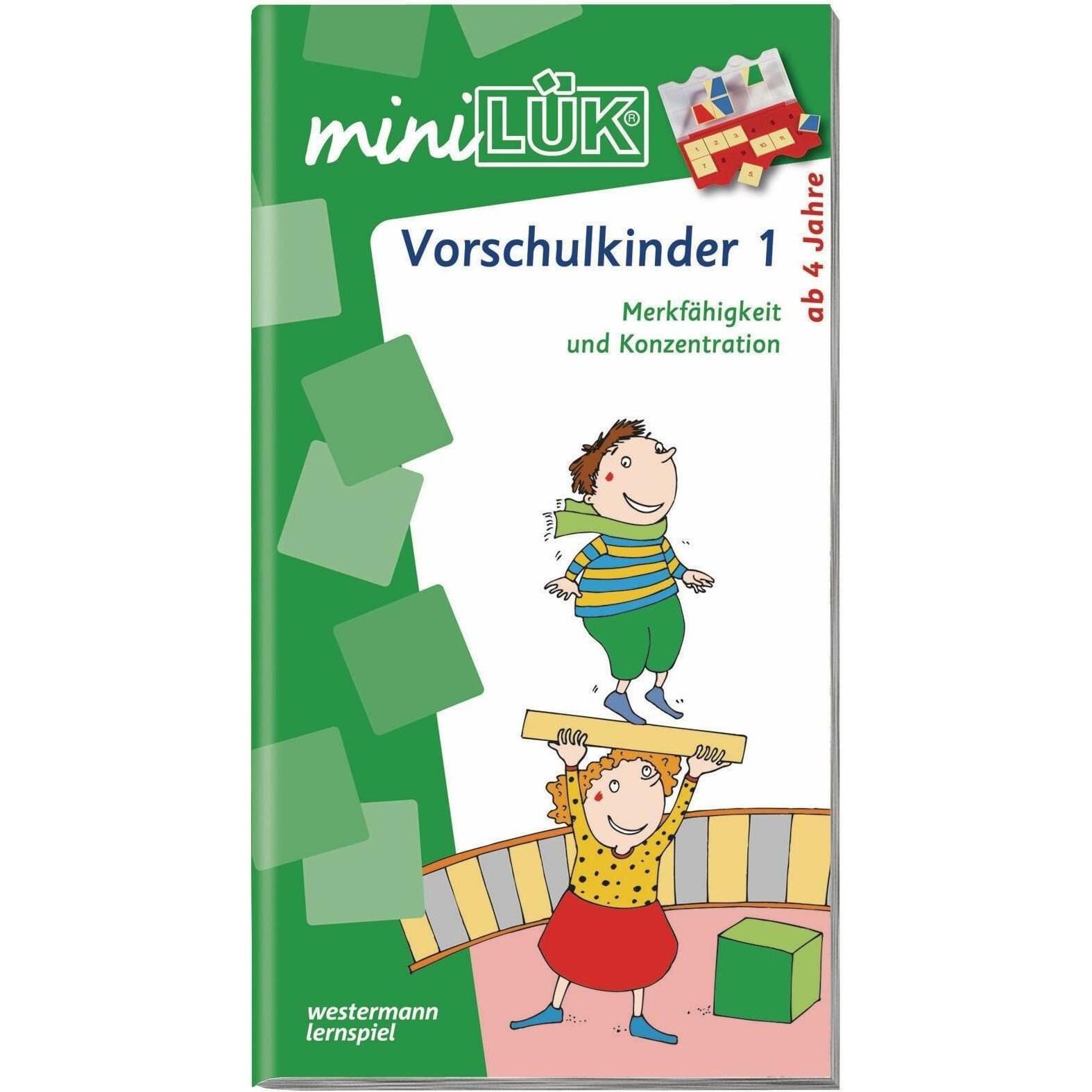 LÜK mini. Übungen für Vorschulkinder 1, Schulbücher von Heinz Vogel