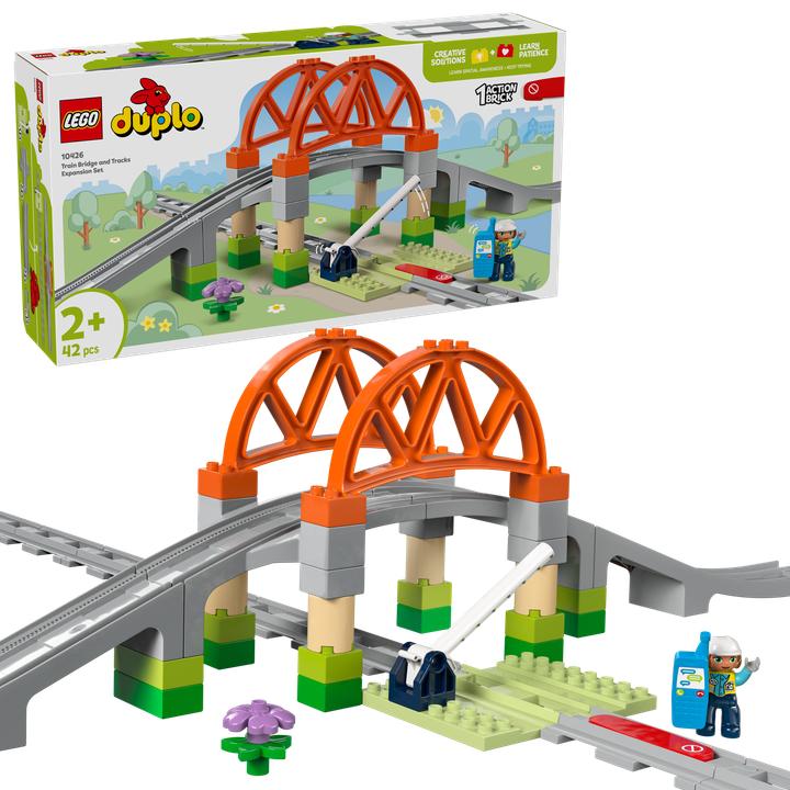 Image du produit LEGO Pont ferroviaire et rails - Kit d'extension (10426)