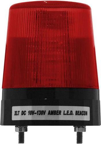 Actual product image RS PRO LED Beacon, Red, Tall Prof, 10-100Vdc
