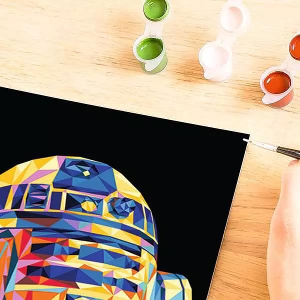 Produktbild Ravensburger CreArt - Malen nach Zahlen Star Wars - R2-D2