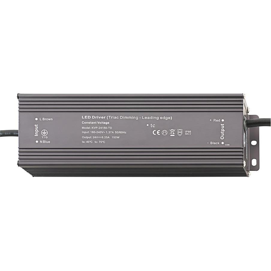 Sigor, Accessori per illuminazione, Alimentatore Powerline Triac Outdoor 360W 24V 276x78x47mm 8,3A IP66
