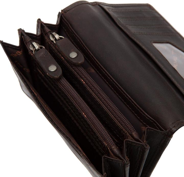 Produktbild The Chesterfield Brand Salzburg Geldbörse RFID Schutz Leder 14 cm