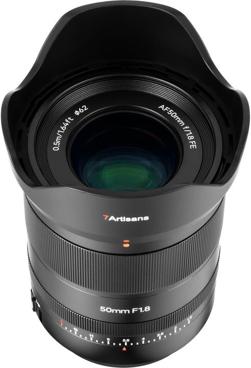 Immagine prodotto 7artisans AF 50mm f/1.8 per Nikon Z (formato pieno) (Nikon Z, Full frame)