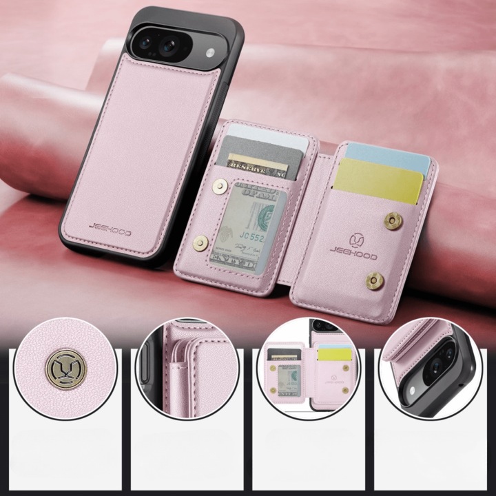 Produktbild Cover-Discount Google Pixel 9 / 9 Pro - 2-in-1 Backcover mit Kreditkarten-Etui (Google Pixel 9 Pro)
