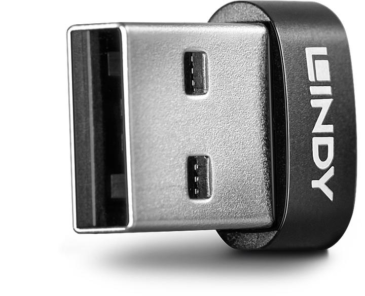 Actual product image Lindy USB Adapter Coupling/Plug (USB 2.0)