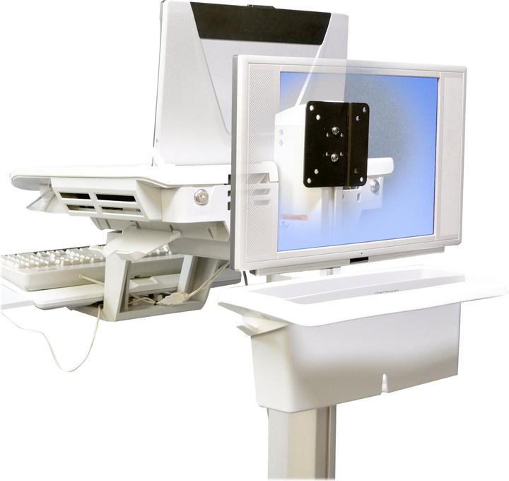 Productafbeelding Ergotron VESA-montagekit achteraan - Montagestuk (adapterplaat) (Muur, 22", 9.10 kg)