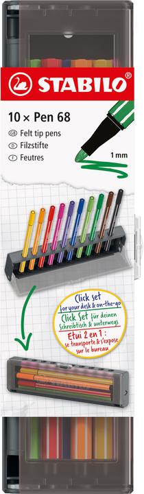 Bleu outremer, Jaune, Marron, Noir, Orange, Rose, Rouge carmin, Vert clair, Vert glace, Violet