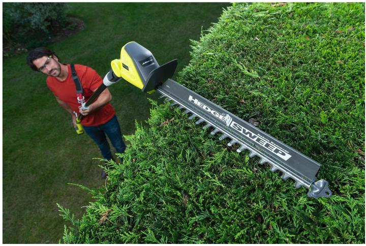 Actual product image Ryobi OPT1845 (Rechargeable battery operated)