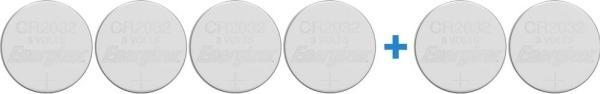 Immagine prodotto Energizer Pile a bottone 2032 E303945700 Litio 4+2pz. (10 pz., CR2032)