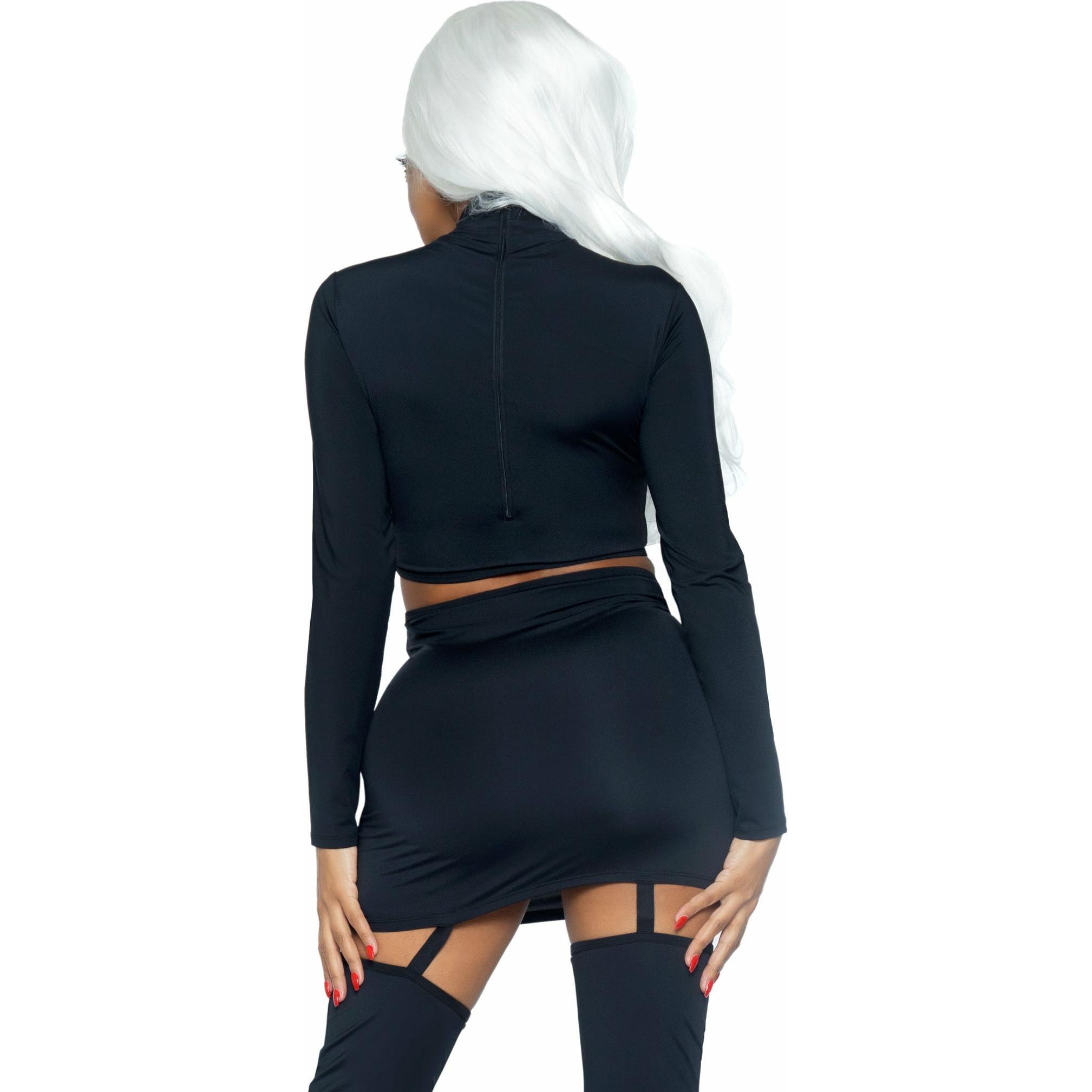 Thumbnail - Leg Avenue Gold-Glamour Skelettgirl Kostüm (L)