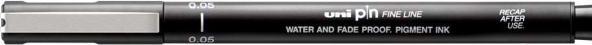 Actual product image Uni-ball Pin (Black, 1 x)