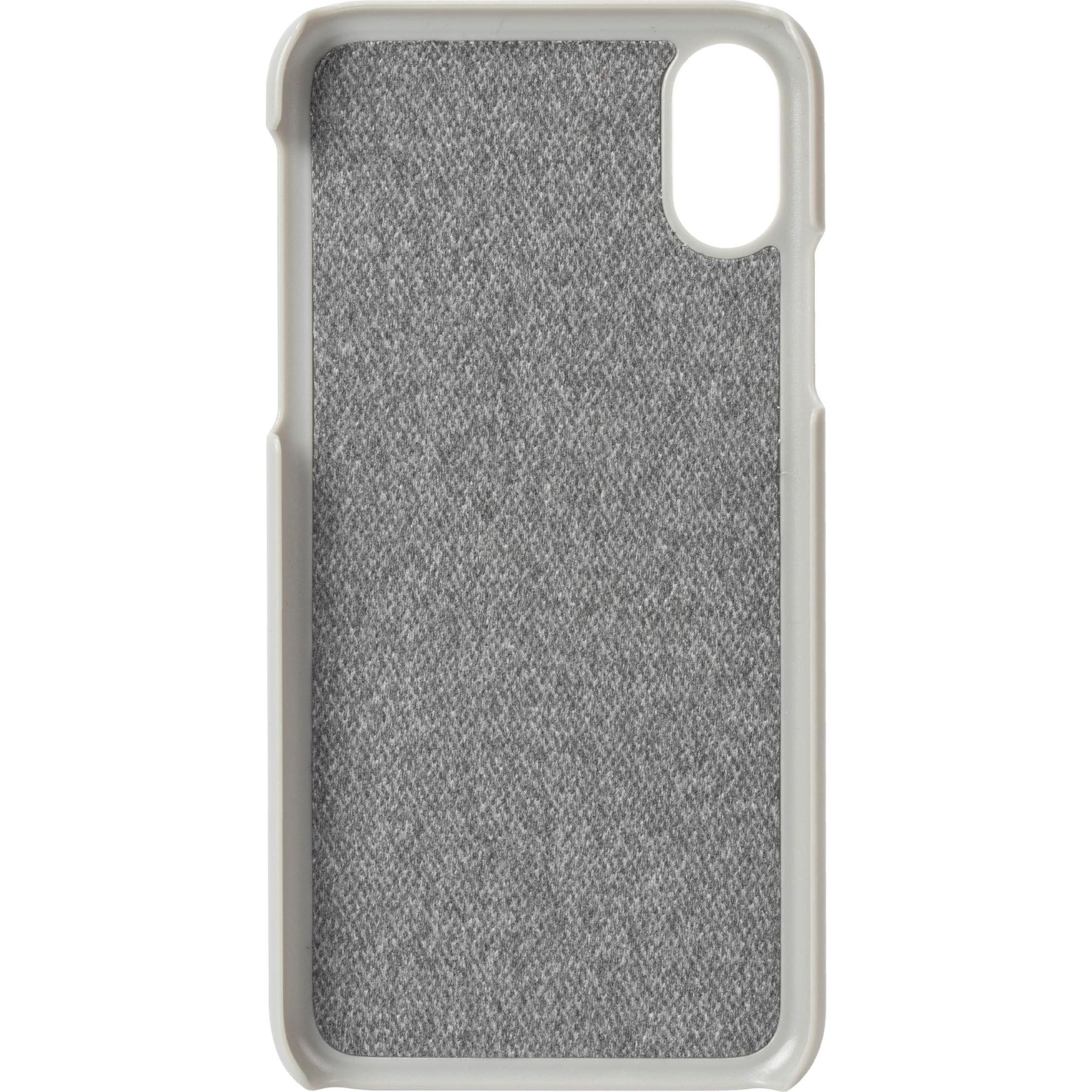 Krusell Tanum Cover Apple iPhone XS grey (Apple iPhone X), Smartphone Hülle, Grau