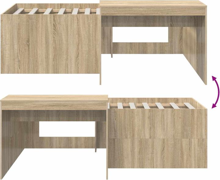 Produktbild vidaXL Bettrahmen (90 x 200 cm)