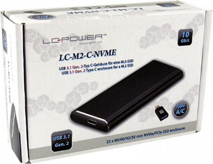 Immagine prodotto LC-Power M.2 Alloggiamento LC-M2-C NVME (M.2)