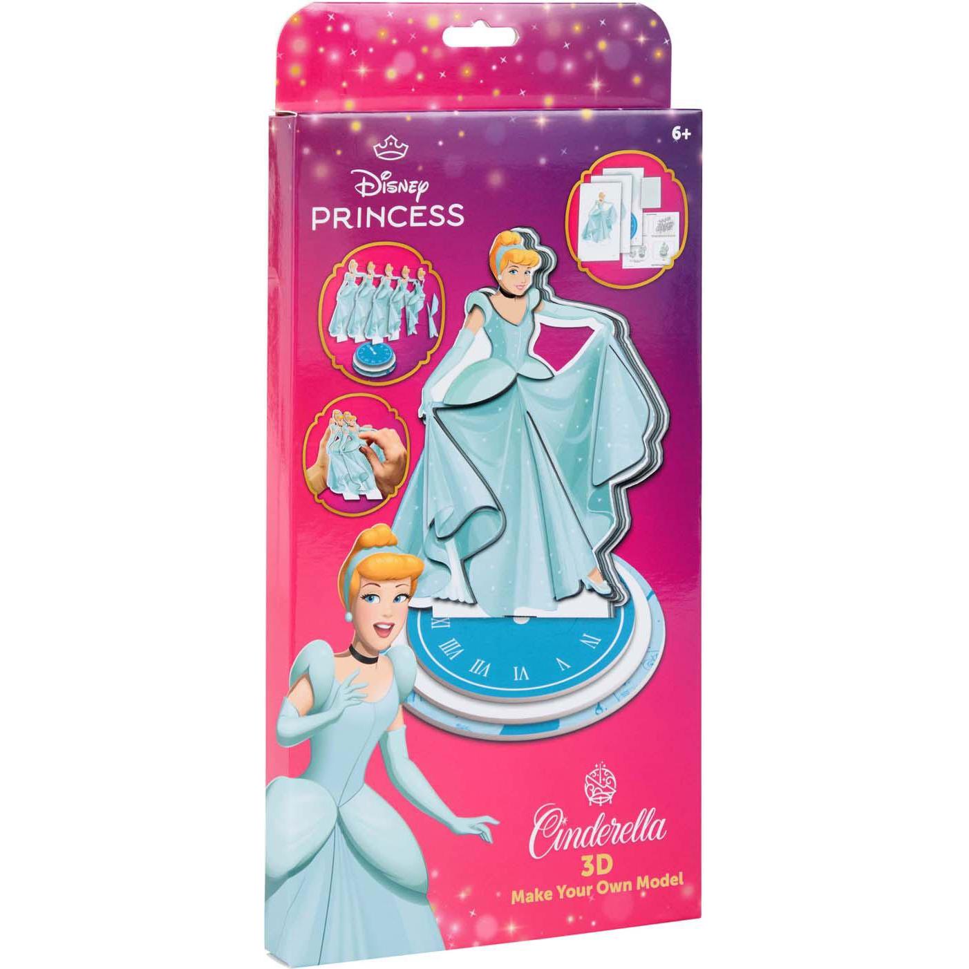 Canenco Disney Prinses Cinderella Machen Sie Ihre eigene 3D-Figur