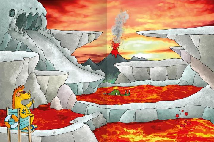 Actual product image First Sticker Metallic - Dragons